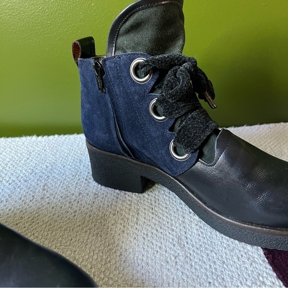 Casta larga ankle boots size 38 blue black - Picture 3 of 12